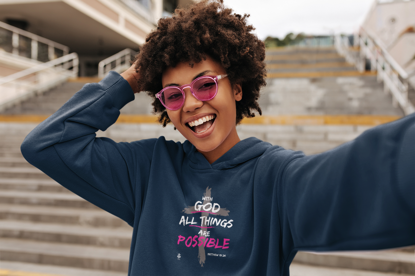 All Thing Are Possible Unisex Hoodie